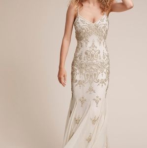 BHLDN x Anthropologie Deco Dreams Wedding Dress Size 12